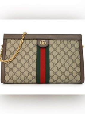 Gucci Ophidia Medium Purse Shoulder Bag Authentic